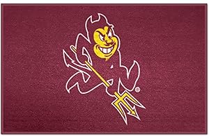 FANMATS - 1402 NCAA Arizona State University Sun Devils Nylon Face Starter Rug 19"x30"