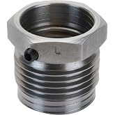 NOVA ILNS 1-1/4 Inch x 8TPI Thread Wood Lathe Chuck Insert/Adaptor (External M38 x 3.5, fits Nova Insert-Type Chucks to 1-1/4" x 8tpi spindles).