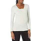 Amazon Essentials Women's Maternity Nursing V-Neck Top