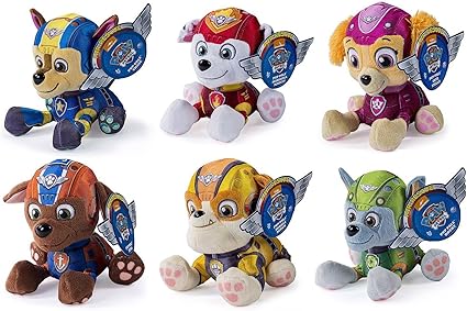 paw patrol stuffed animals set
