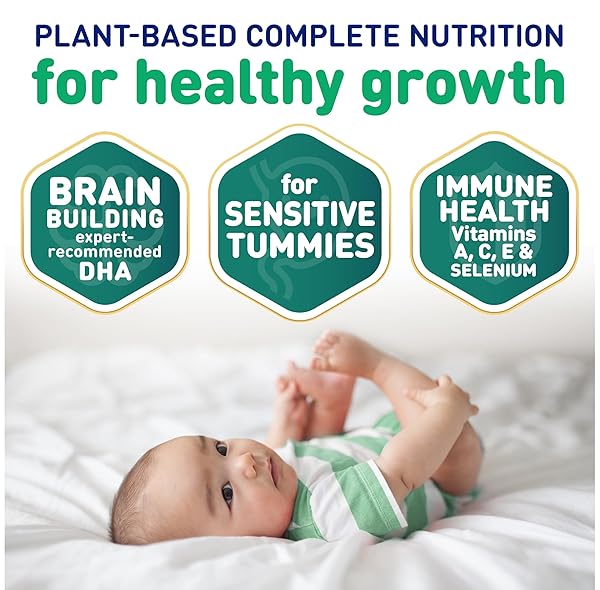 ENFAMIL PROSOBEE PLANT BASED BABY FORMULA, FOR SENSITIVE TUMMIES, SOY-BASED PLANT SOURCED PROTEIN, VITAMINS FOR IMMUNE SUPPORT, LACTOSE-FREE, MILK FREE, GLUTEN FREE, 20.9 OZ CAN