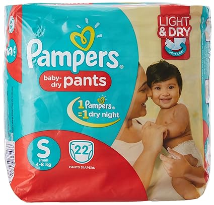 amazon pampers small size
