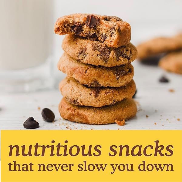 SIMPLE MILLS ALMOND FLOUR CHOCOLATE CHIP COOKIES, GLUTEN FREE AND DELICIOUS CRUNCHY COOKIES, ORGANIC COCONUT OIL, GOOD FOR SNACKS, MADE WITH WHOLE FOODS, 3 COUNT (PACKAGING MAY VARY)