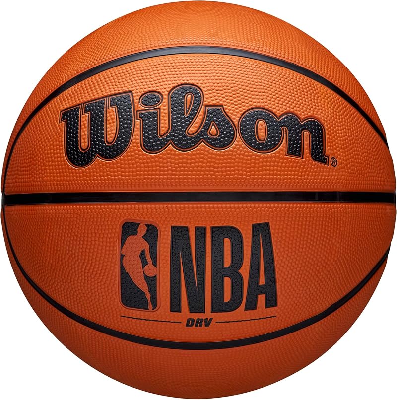 Wilson NBA DRV Outdoor Basketball Size 7 29.5 in Brown Unisex Adult