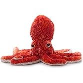 The Petting Zoo Pacific Red Octopus Stuffed Animal Plushie, Gifts for Kids, Wild Onez Sealife Animals, Octopus Plush Toy 14 inches