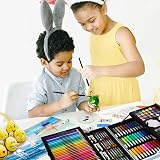 Halobios 144 Piece Deluxe Art Set Aluminium Case Painting Draw Pencils Pens view 8