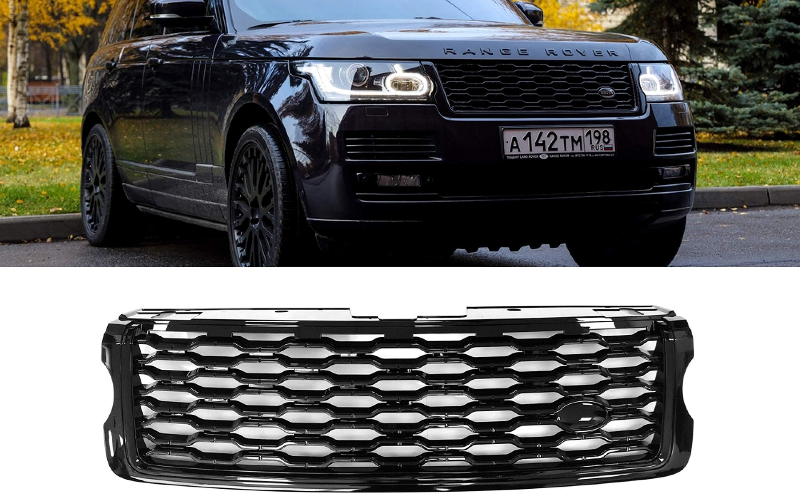 LR Studio Grille for Range Rover L405 2013-2017, Looking 2018, Full Black