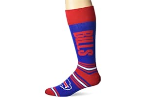 FOR BARE FEET FBF NFL Unisex-Adult Nfl Go Team Dress Crew Sock