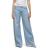 Hudson Womens Jodie High Rise Loose Fit Wide Leg Jean