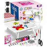 Royalsellpro Mini Sewing Machine with 123 Pcs Sewing Kit for Beginners, Dual Speed Portable Sewing Machine with Light and Fin
