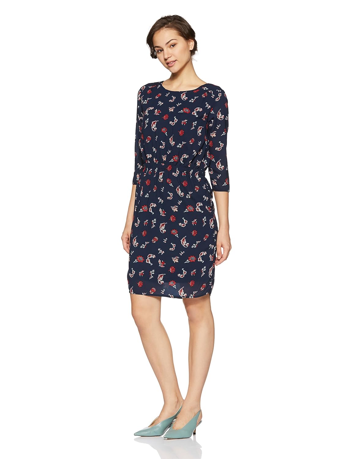 arrow woman pleated dress