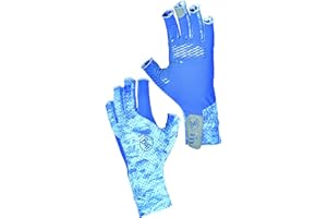 BUFF Adult Aqua Gloves, UPF 50+ Sun Protection, Odor-Resistant Fabric, Quick Drying and Lightweight, Outdoor Activities, Multiple Sizes