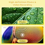 Ashfly Kids Microscope 2" HD Screen Portable USB Mini Camera 3 Lights Orange view 5