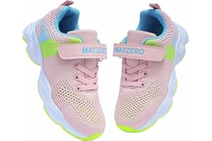 MAYZERO Kids Tennis Shoes Breathable Running Shoes Lightweight Athletic Sneakers Walking Shoes Fashion Sneakers for Boys and 