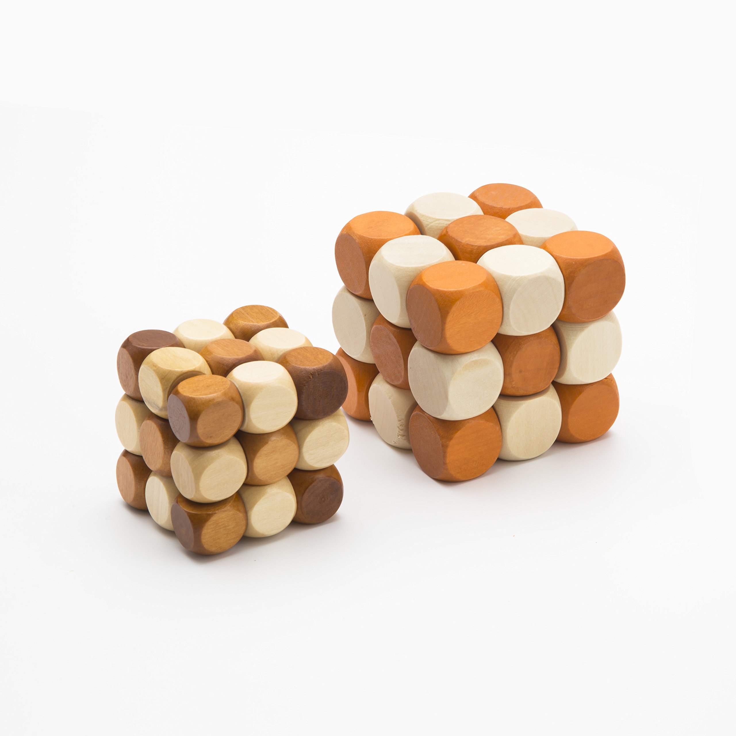 Puzzle games ,Wooden Brain Teaser Puzzle KongMing Lock\