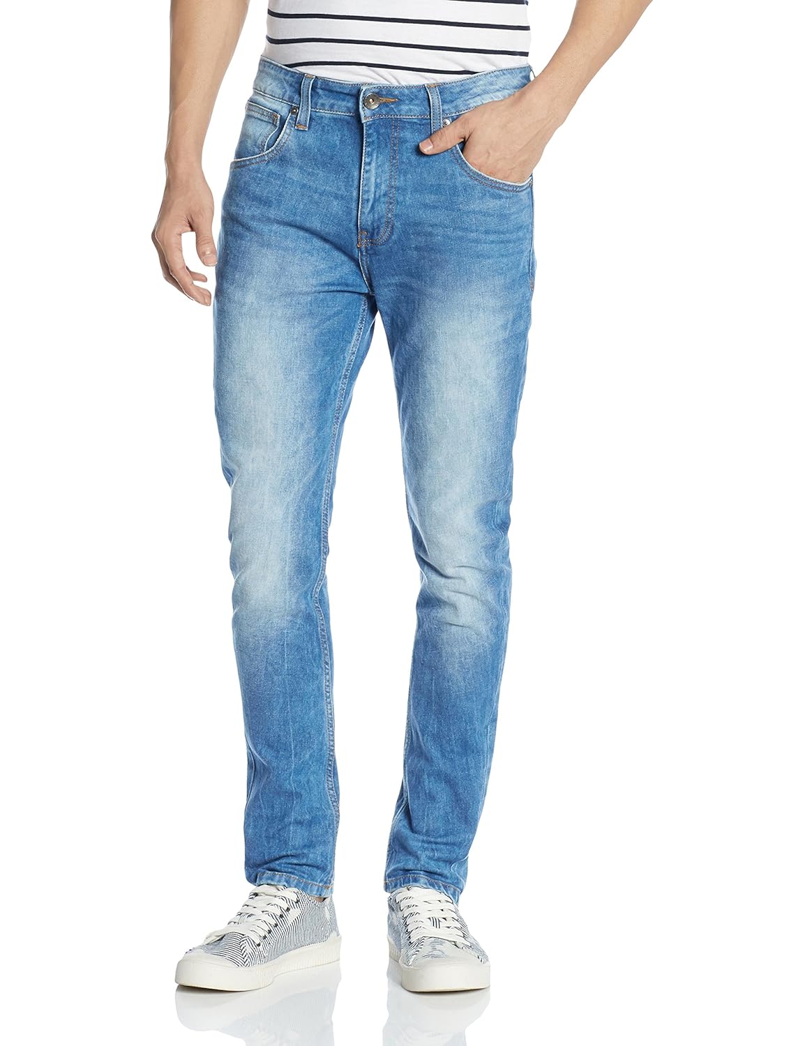 Buy United Colors of Men's Carrot Fit Jeans (8903975268685
