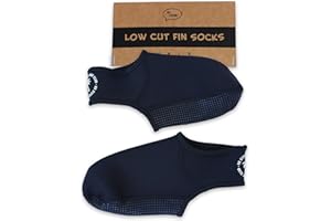 Ho Stevie! Low Cut Fin Socks - Prevent Blisters, Super Comfy With Any Bodyboard, Bodysurf, or Swim Fins