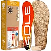 SOLE Performance Medium Wide Insoles - Custom Moldable Orthotic Support for Any Arch Type, Plantar Fasciitis Relief - Mens Size 8/Womens Size 10, 1 Pair
