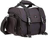 Amazon Basics Large DSLR Gadget Bag, Black with