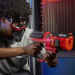 Nerf Rival Roundhouse XX-1500 Red Blaster - Clear