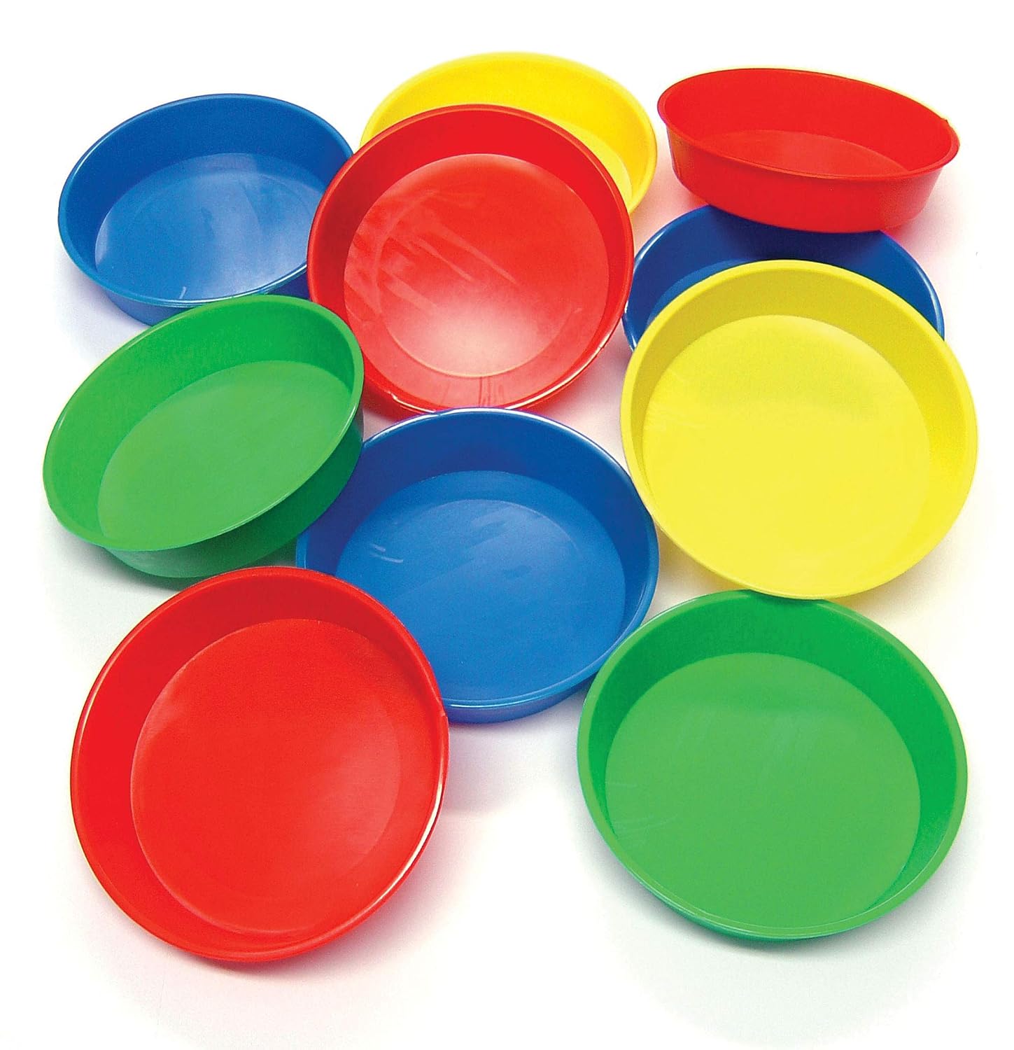 Baker Ross AG560 Paint Pots for Kids - Pack of 10, Finger Art Bowls for Kids Crafts Activities and Children's Trays - Image 5