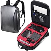 PONYRC Mavic 4 Pro Case Backpack, Waterproof Travel Case Hard Shell Shoulder Bag for DJI Mavic 4 Pro Creator/Fly More Combo, Fits for DJI RC 2/ RC Pro 2, Batteries, Charging Hub &Other Accessories