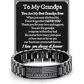 DORANA Black Bracelets for Men American Flag Bracelet Stainless Steel Bracelet Birthday Christmas Jewelry Gifts Ideas Age