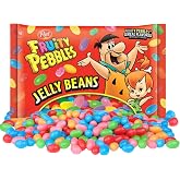 Fruity Pebbles Jelly Beans, Assorted Fruit Flavored Chewy Candies, Easter Egg Fillers and Party Favors, 10 Ounces