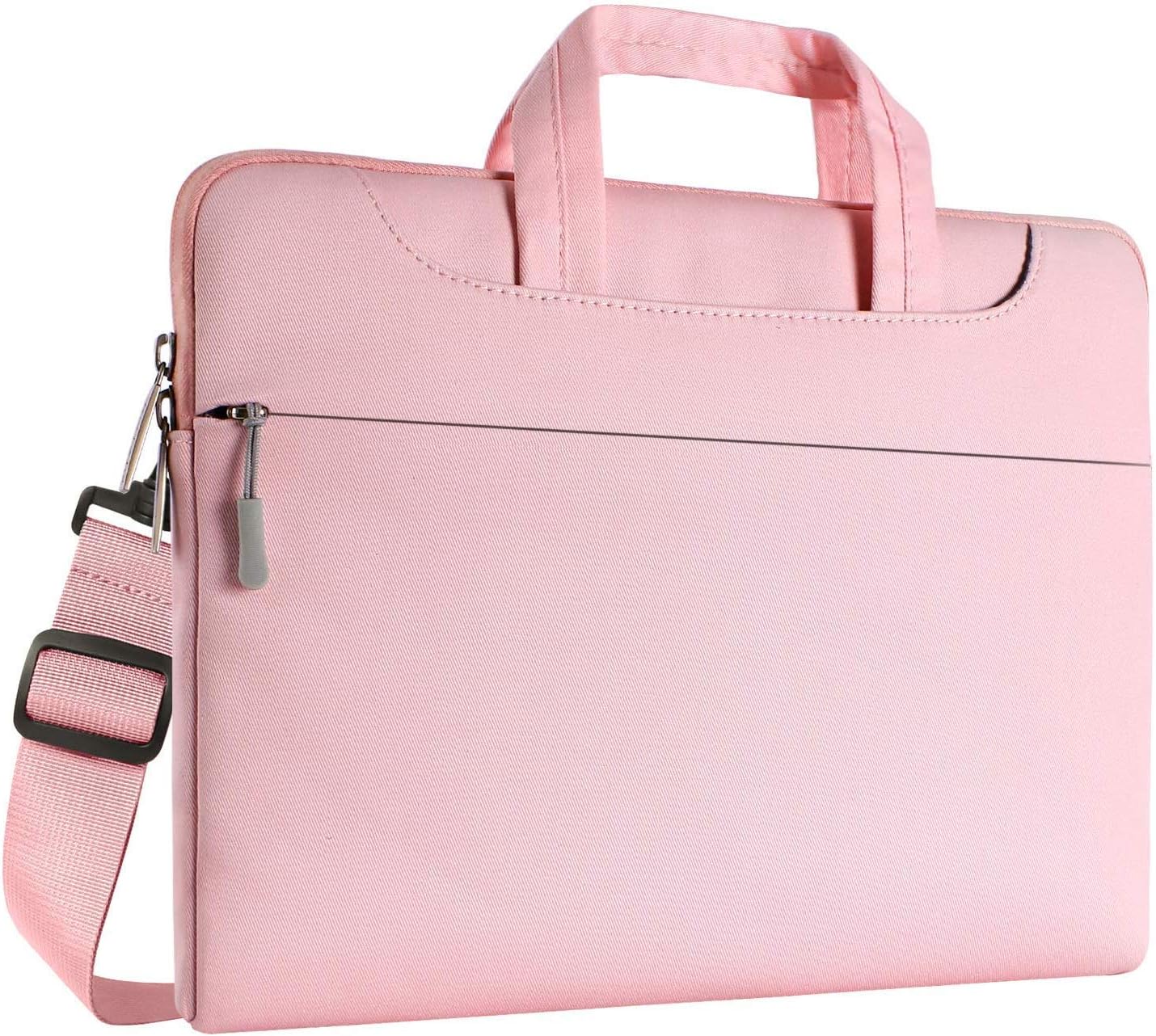 15-15.6 inch MacBook Pro 2012-2015 Notebook Computer Pink Denim Carrying Handbag Briefcase Sleeve Case Cover MOSISO Laptop Shoulder Bag Compatible with 2019 MacBook Pro 16 inch A2141