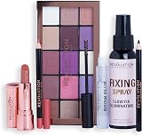 Makeup Revolution Get The Look Smokey Icon Set Eyeshadow Liner Lipstick Brow view 2