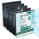 Air Purifier Filter Replacement – Compatible with Air Doctor AD3000 / AD3500 – Includes 1 Efficient Air Filter and 2 Carbon Filters + 2 Pre Filters - This is Third Party-Product