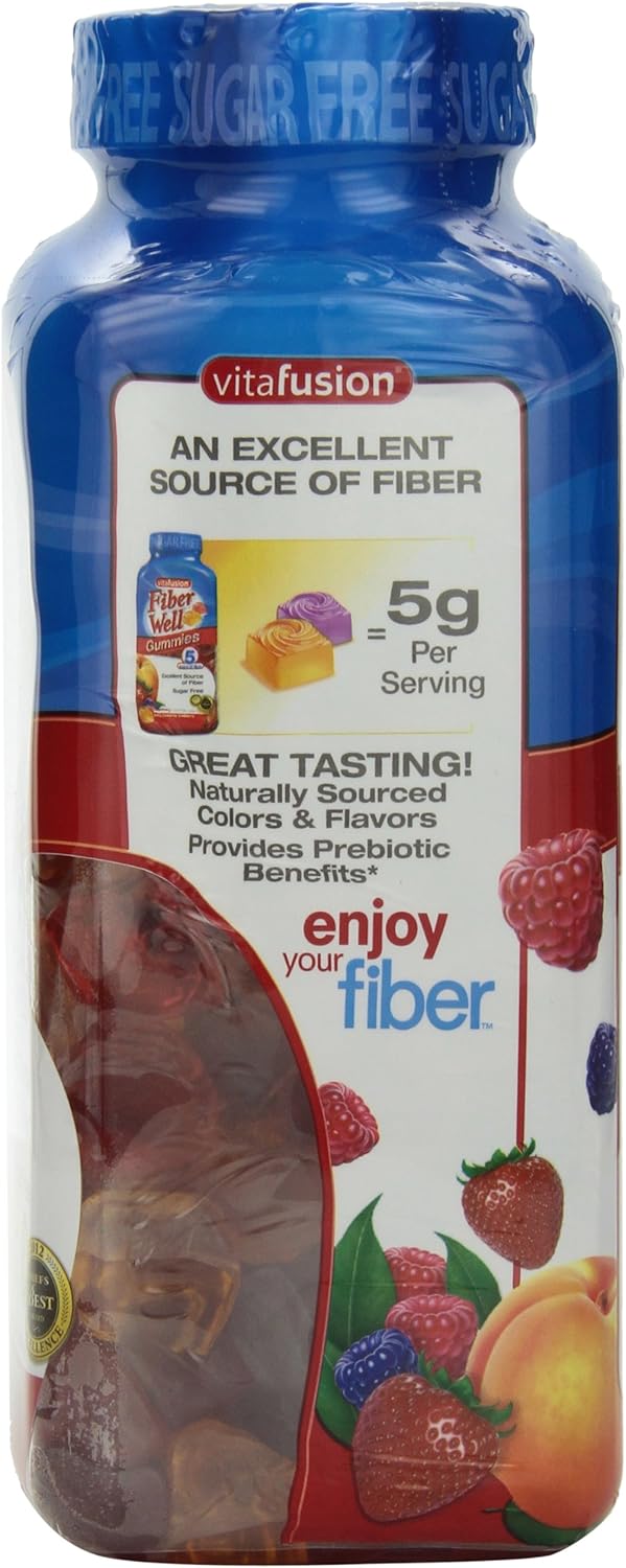 Vitafusion Fiber Gummies 220 Count Sugar Free BigaMart