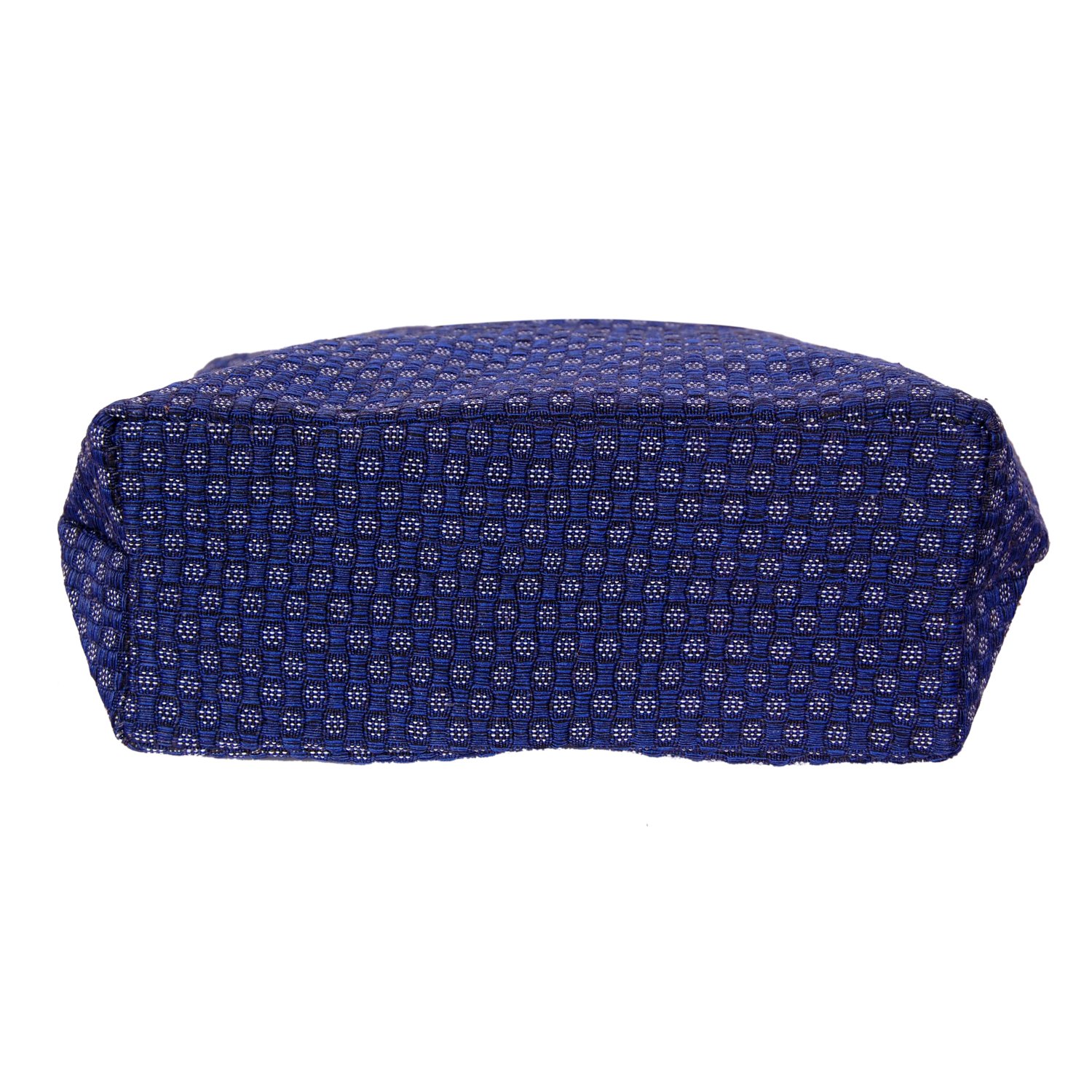 womaniya women's handbag (blue) (handicraft jute bag)