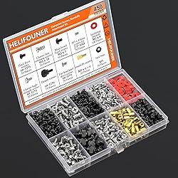 HELIFOUNER 450 Pieces Computer Standoffs Screws