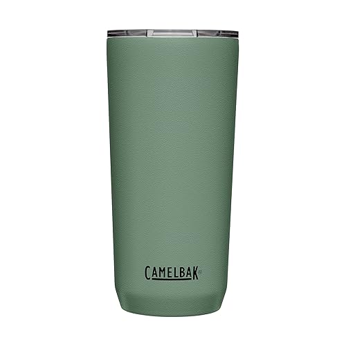 CamelBak Horizon 20oz Tumbler - Insulated Stainless Steel - Tri-Mode Lid - Moss