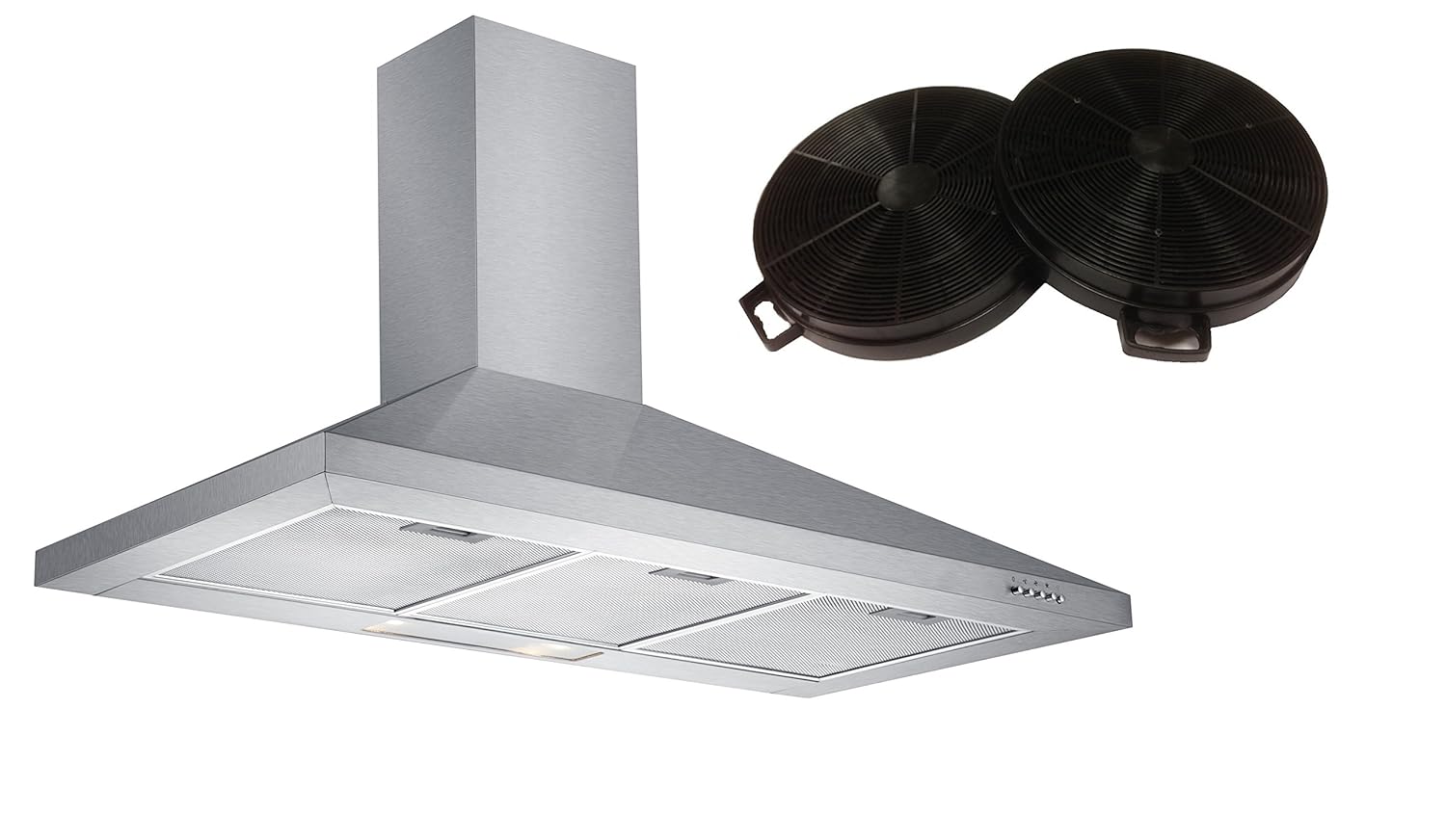 Cookology CH100SS Extractor Stainless Steel 100cm Unbranded Chimney