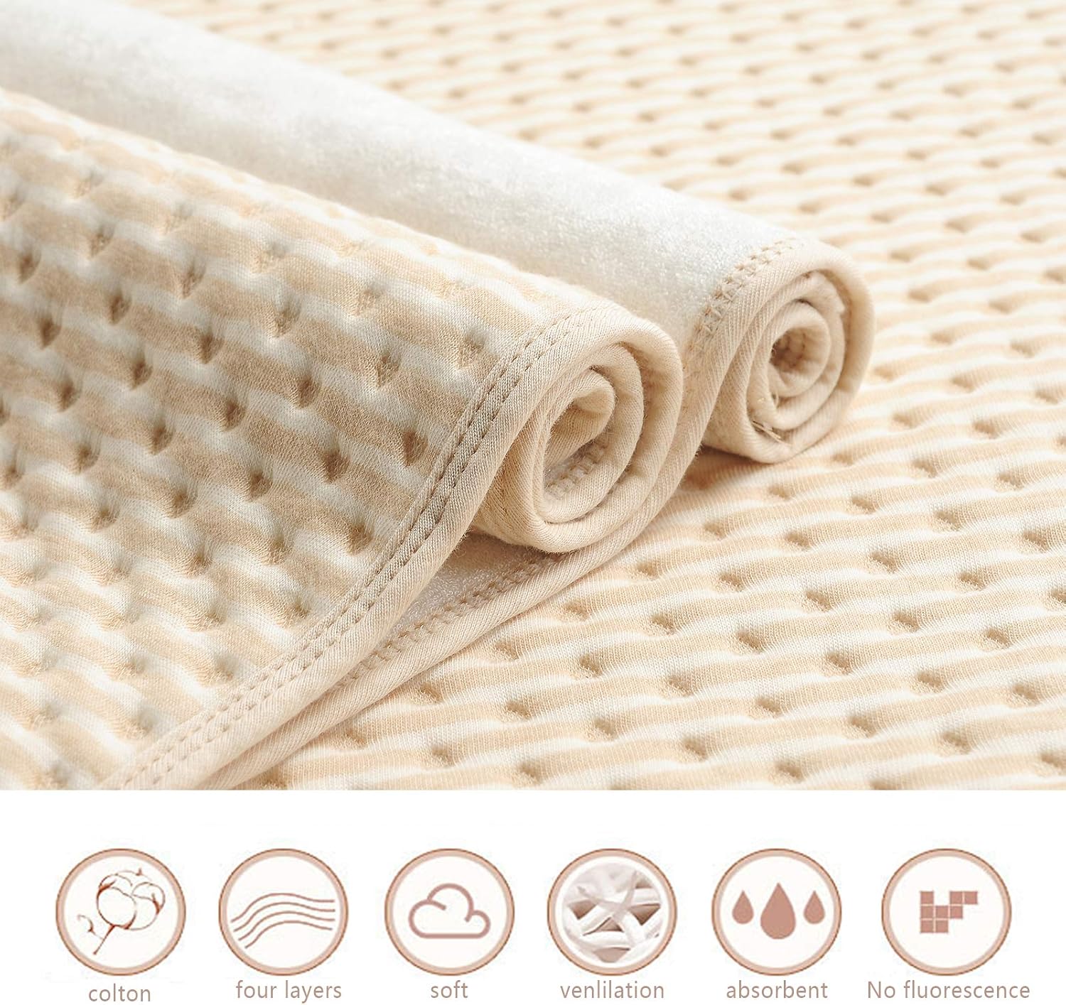 SUKULA Baby Waterproof Bed Pads Washable Reusable, Incontinence Bed Pads Sheet Cover Underpads for Toddler Children and Adults,31.5x39.4inch: Clothing