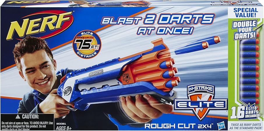 nerf zombie strike rough cut 2 pack