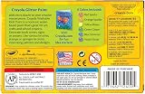 Crayola Washable Glitter Paint Assorted Colours Pack of 6 2oz Bottles view 9