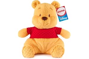 GUND Disney Official Winnie The Pooh Oh So Snuggly Plush, Teddy Bear Stuffed Animal for Babies and Infants, Yellow, 12.5”