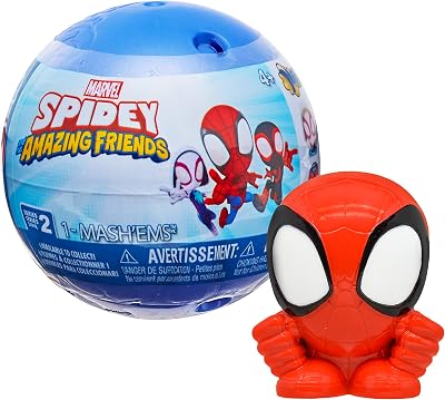 Mash'Ems Spidey and His Amazing Friends Squishies Licensed Toys 4+