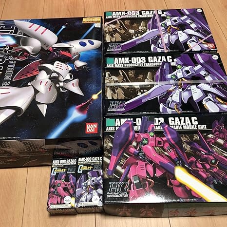 Amazon Hguc ガザc Mg キュベレイ ハマーン アクシズ セット まとめ売り 未組立 ガンダムカラー プラモデル 通販