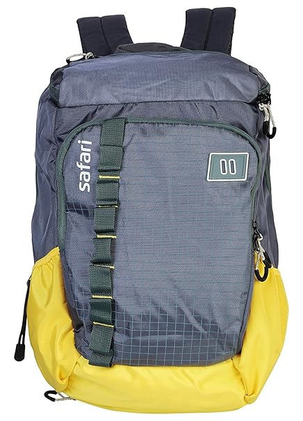 Safari 42 Ltrs Grey Laptop Backpack (Flash Grey)