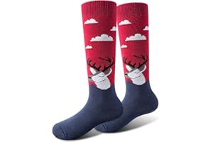 Cimkiz Kids Ski Socks(2 Pairs/3 Pairs), Boys Girls Winter Ski Socks for Toddler Outdoor Skiing Snowboarding