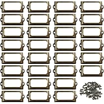 Amazon.com : 30PCS Metal Label Holders,Shelf Label Holder for ...
