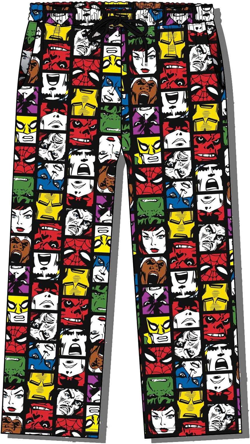 Men's Plus Size Star Wars/Marvel Comics Images Super Soft 100% Cotton Lounge Pants Pyjama Bottoms S-XL