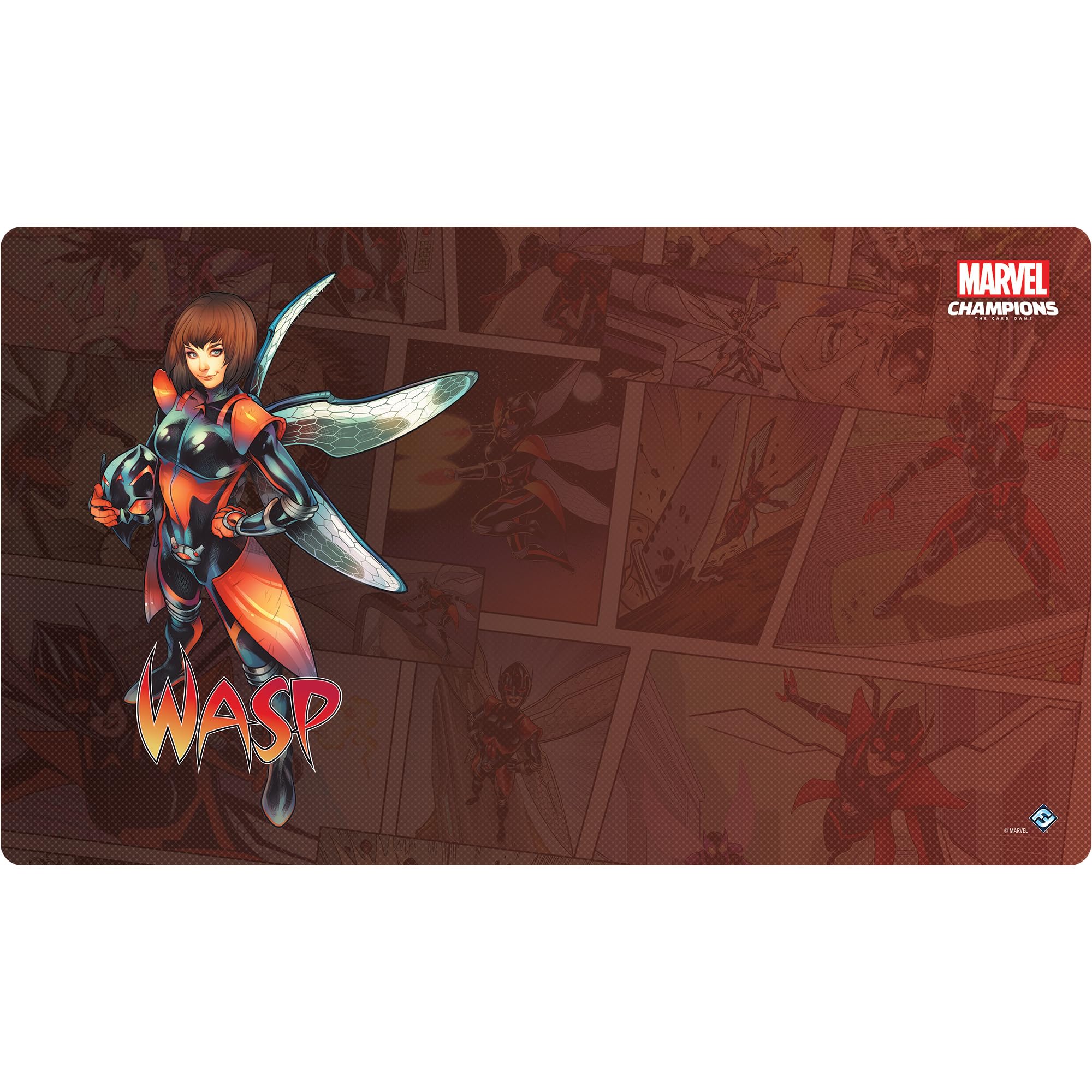 Fantasy Flight Games Marvel Champion LCG Wasp Game Mat