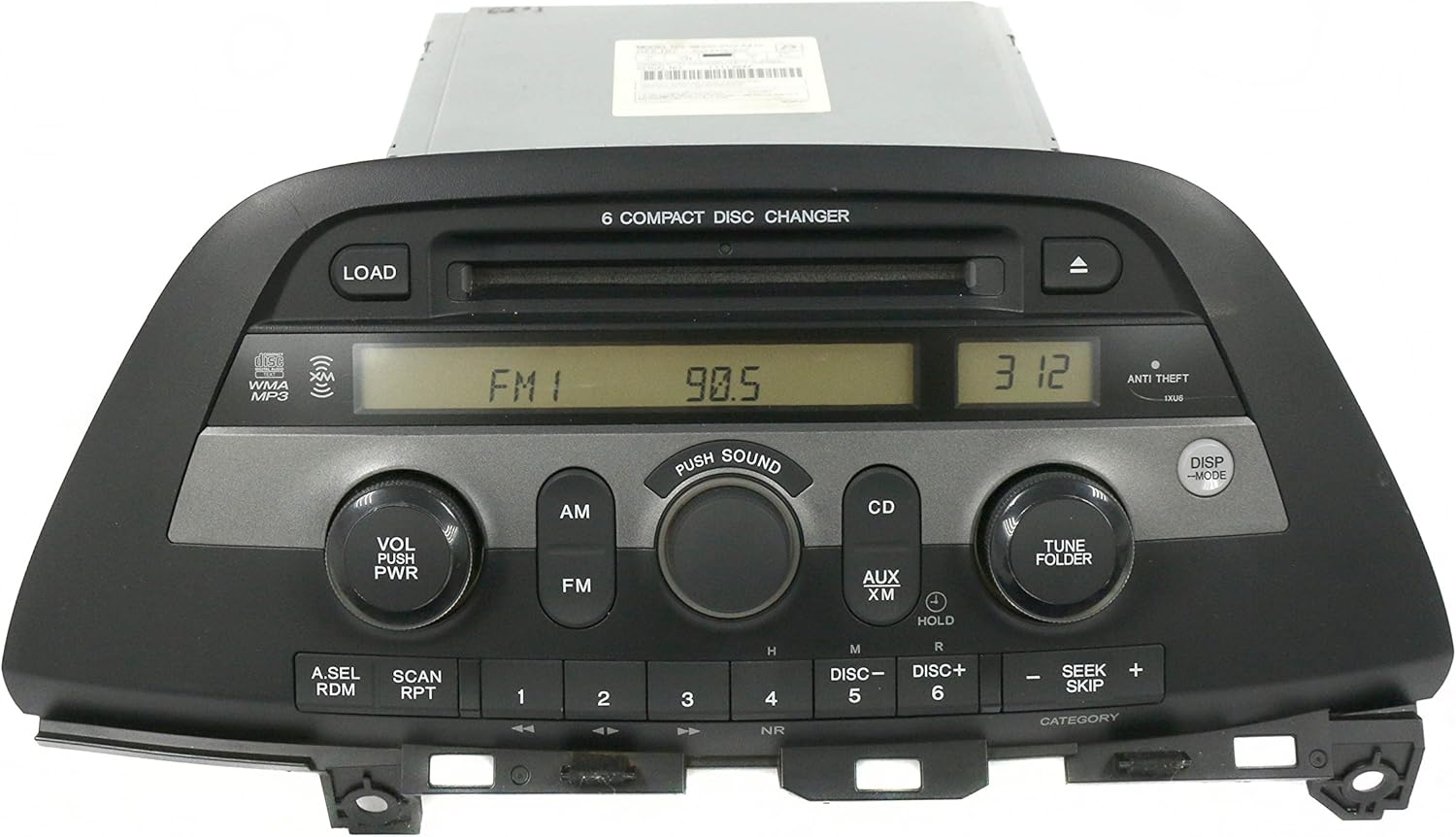 2005 10 Honda Odyssey Am Fm Mp3 Xm Radio 6 Disc Cd Player Pn 39100 Shj A410 1xu6 Amazon Co Uk Car Motorbike