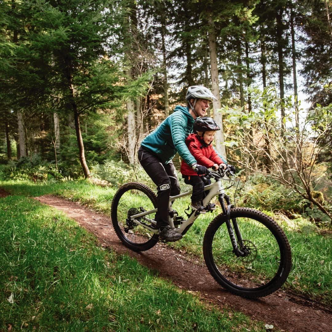 Kids Ride Shotgun - Child Bike Seat & Handlebar Combos - Front Mounted, for Children Aged 2~5 Years, Fits Most Adult Modern Mountain Bikes, Adjustable for Comfort