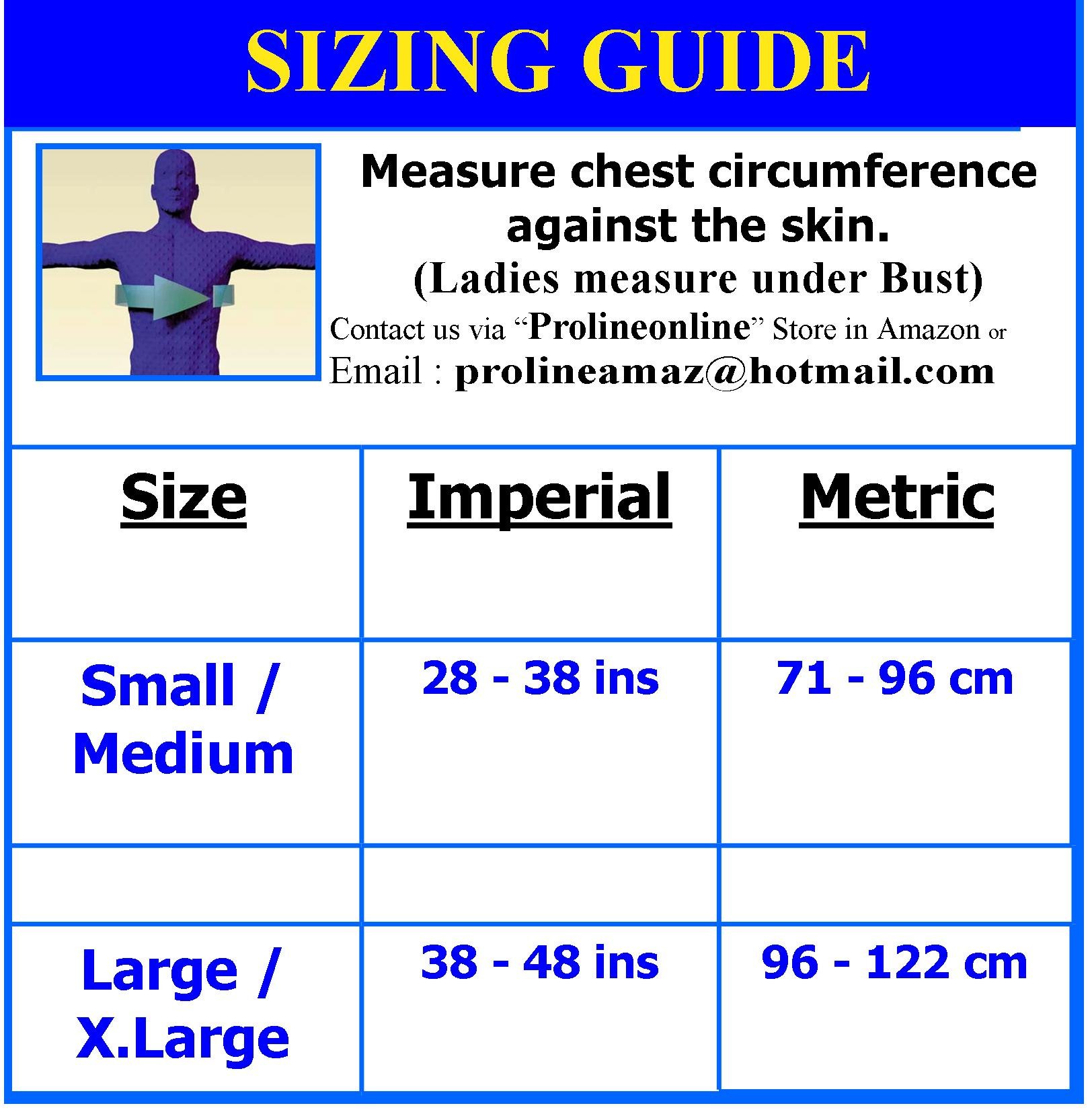DELUXE UNISEX SHOULDER SUPPORT POSTURE BRACE, Antibacterial & LOW PROFILE.Size = LARGE / X.LARGE (Worldwide P&P only 99p) all other sizes available, just type into the search bar above " prolineonline" will show all other sizes and items available.